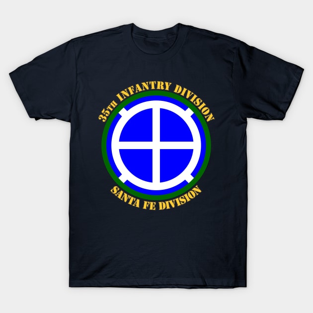 35th Infantry Division T-Shirt by MBK